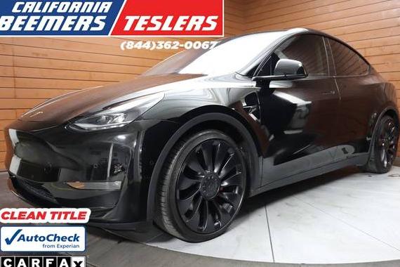 TESLA MODEL Y 2022 7SAYGDEF7NF337568 image
